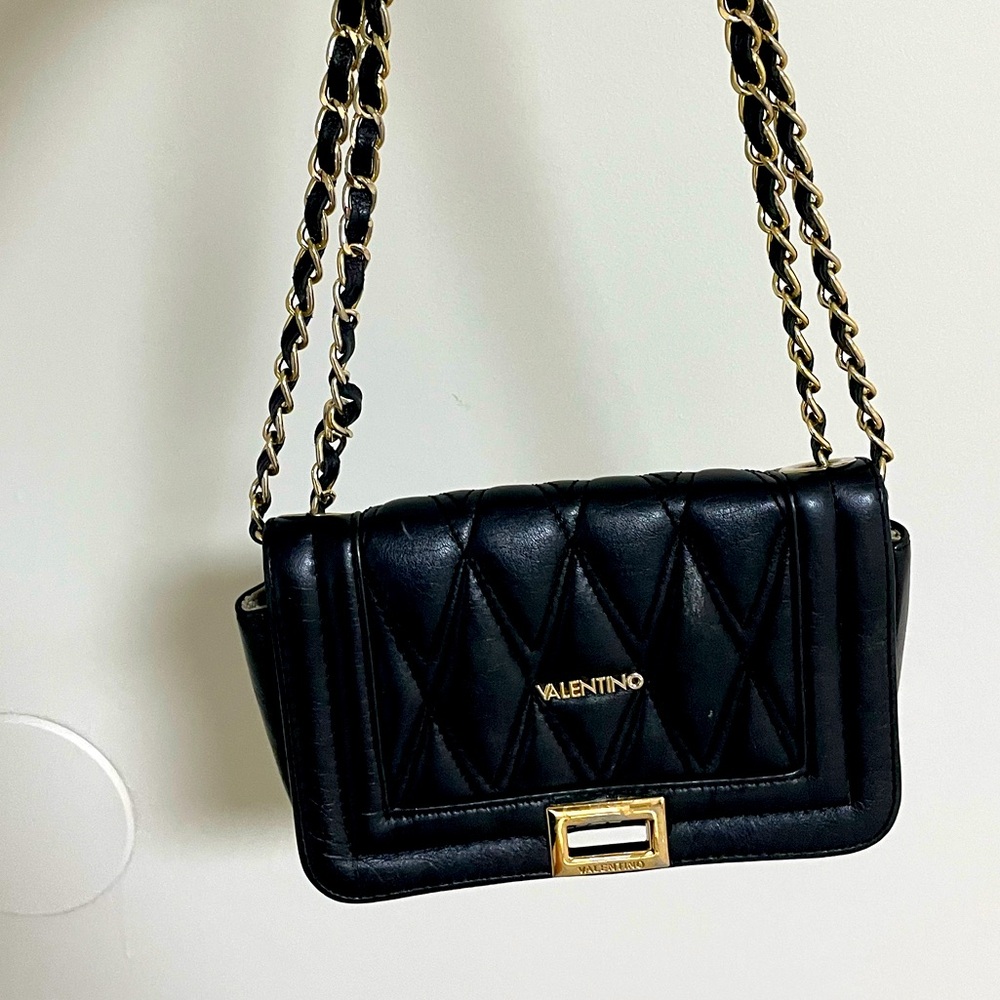 Valentino by Mario Valentino Beatriz Quilted Crossbody leather bag